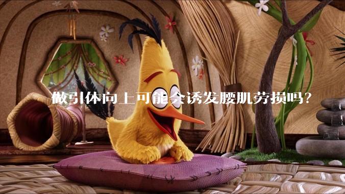 做引体向上可能会诱发腰肌劳损吗？